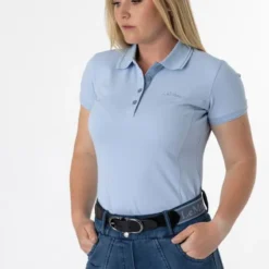 LeMieux Polo Shirt Mist 12 LeMieux Polo Shirt Mist -Equestrian Related J3j0XKmc