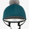 LeMieux Pom Hat Silk Spruce 2 LeMieux Pom Hat Silk Spruce -Equestrian Related JHhOBTpQ 2