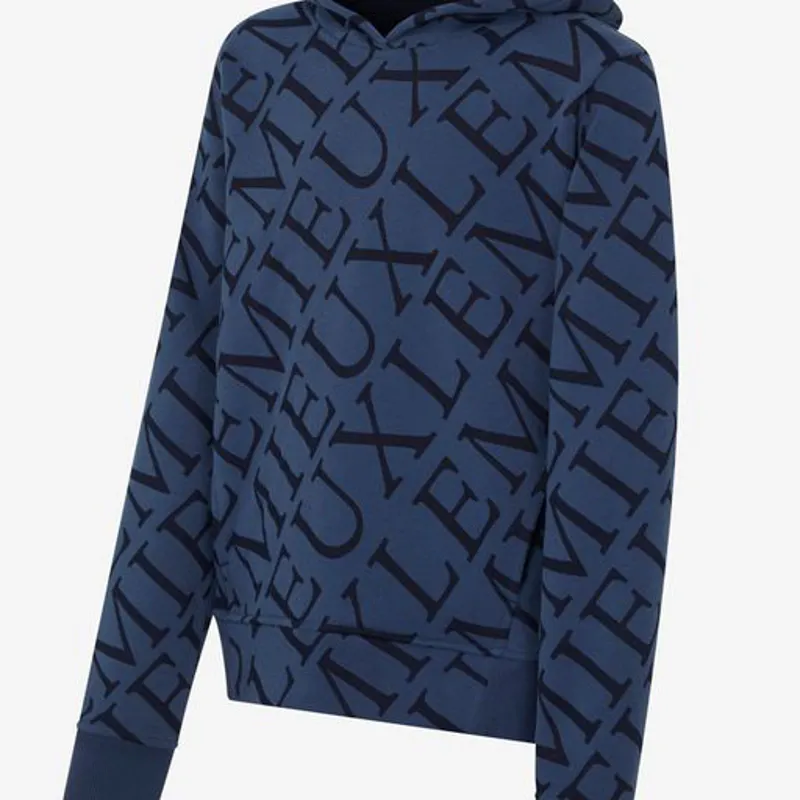 LeMieux Young Rider Honor Pop Over Hoodie Atlantic 5 LeMieux Young Rider Honor Pop Over Hoodie Atlantic - Image 3