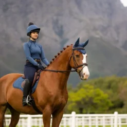 LeMieux Pom Hat Silk Atlantic 11 LeMieux Pom Hat Silk Atlantic -Equestrian Related KZjWxX5g