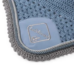 LeMieux Classic Lycra Fly Hood Ice Blue -Equestrian Related LeMieux Classic Lycra Fly Hood Ice Blue 2