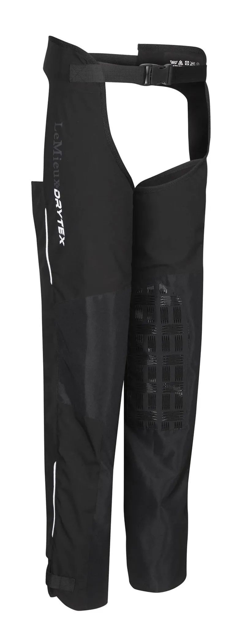 LeMieux DryTex Stormwear Waterproof Chaps Black 3 LeMieux DryTex Stormwear Waterproof Chaps Black