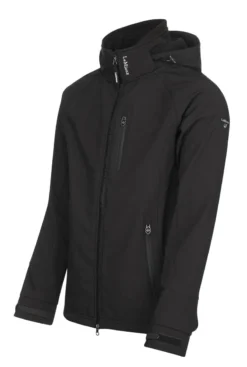 LeMieux Elite Mens Soft Shell Jacket Black -Equestrian Related LeMieux Elite Mens Soft Shell Jacket Black 1 2