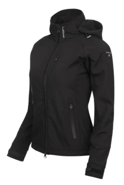 LeMieux Elite Ladies Soft Shell Jacket Black -Equestrian Related LeMieux Elite Womens Soft Shell Jacket Black 1