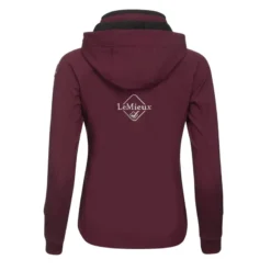LeMieux Elite Ladies Soft Shell Jacket Burgundy -Equestrian Related LeMieux Elite Womens Soft Shell Jacket Burgundy 4