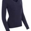 LeMieux Elite Ladies V-Neck Jumper Navy -Equestrian Related LeMieux Elite Womens VNeck Jumper Navy 1