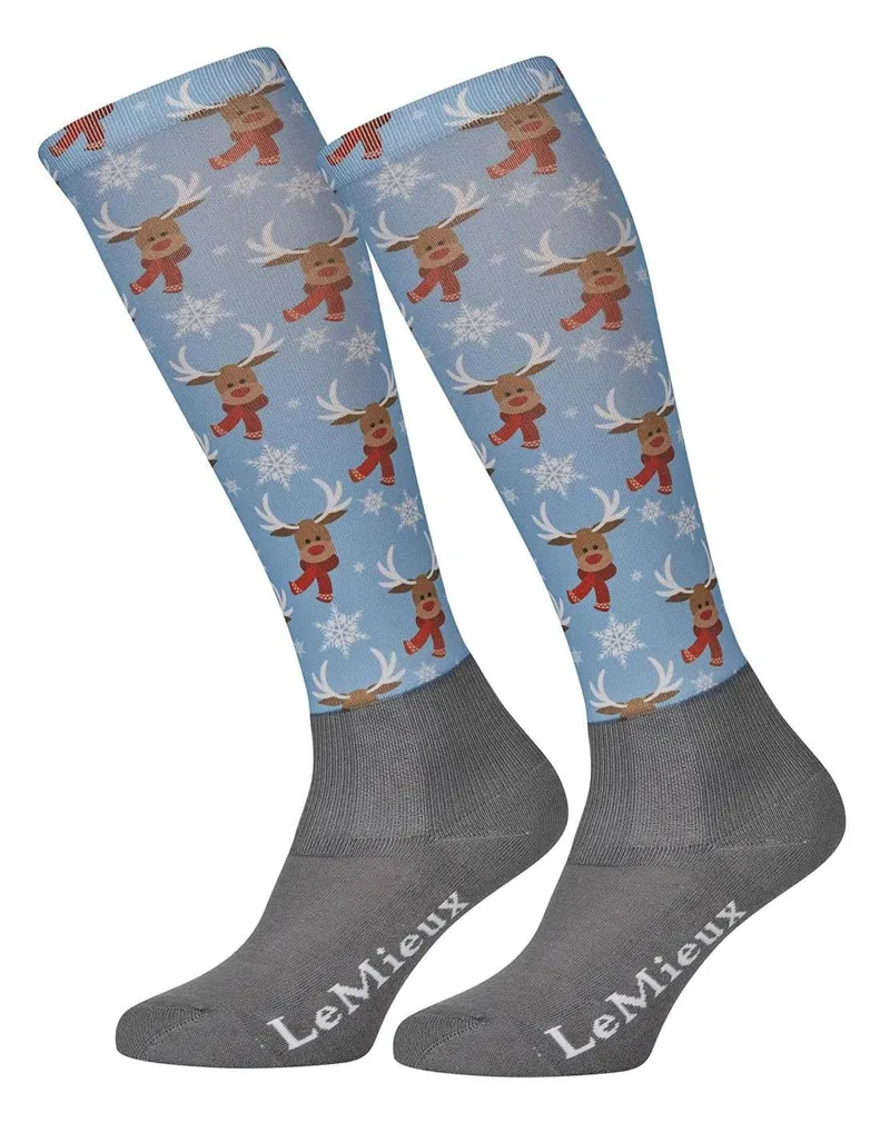 LeMieux Footsie Sock Reindeer Scarves 3 LeMieux Footsie Sock Reindeer Scarves