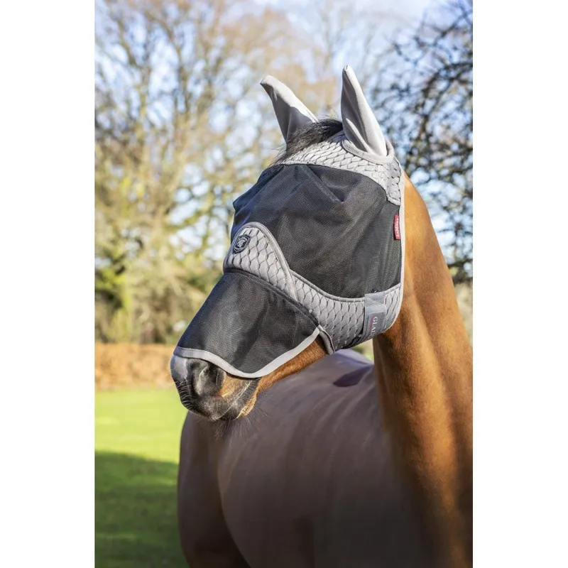 LeMieux Gladiator Fly Mask Full 4 LeMieux Gladiator Fly Mask Full - Image 2