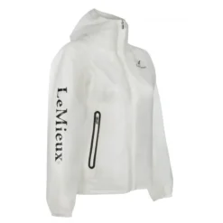 LeMieux Go Aqua Waterproof Over Jacket Clear