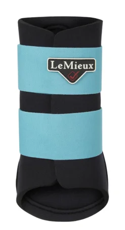 LeMieux Grafter Brushing Boot Azure -Equestrian Related LeMieux Grafter Brushing Boots Azure 2
