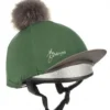 LeMieux Pom Hat Silk Hunter Green 1 LeMieux Pom Hat Silk Hunter Green -Equestrian Related LeMieux Hat Silk Hunter Green 1