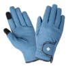 LeMieux Junior Classic Riding Gloves Ice Blue 1 LeMieux Junior Classic Riding Gloves Ice Blue -Equestrian Related LeMieux Junior Classic Riding Gloves Ice Blue 1