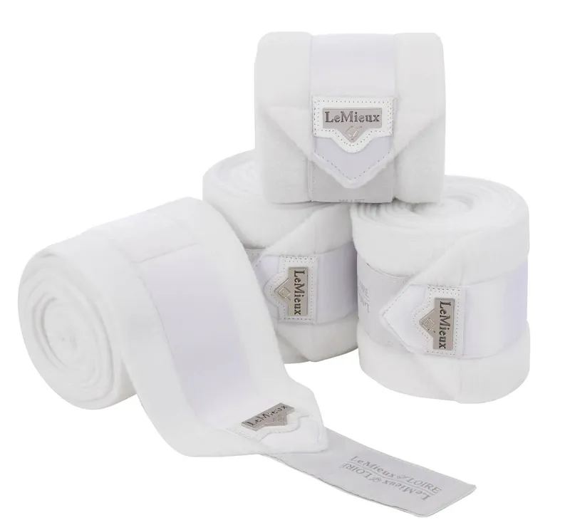 LeMieux Loire Polo Bandages White 3 LeMieux Loire Polo Bandages White