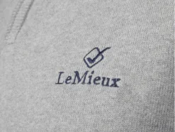 LeMieux Mens Jumper Grey 13 LeMieux Mens Jumper Grey -Equestrian Related LeMieux Monsieur Mens Crew Jumper Grey 5