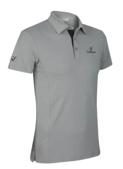 LeMieux Mens Polo Shirt Grey -Equestrian Related LeMieux Monsieur Mens Polo Shirt Grey 3