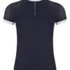 LeMieux Olivia Short Sleeve Show Shirt Navy -Equestrian Related LeMieux Olivia Short Sleeve Show Shirt Navy 1