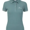 LeMieux Polo Shirt Sage 2 LeMieux Polo Shirt Sage -Equestrian Related LeMieux Polo Shirt Sage 1