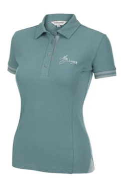 LeMieux Polo Shirt Sage -Equestrian Related LeMieux Polo Shirt Sage 2