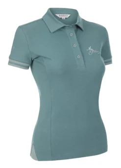 LeMieux Polo Shirt Sage -Equestrian Related LeMieux Polo Shirt Sage 3