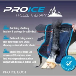 LeMieux ProIce Freeze Boots Black -Equestrian Related LeMieux ProIce Freeze Therapy Boots 2