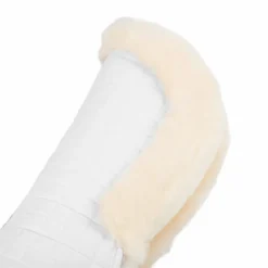 LeMieux ProSorb Merino+ Half Pad White/Natural 11 LeMieux ProSorb Merino+ Half Pad White/Natural -Equestrian Related LeMieux ProSorb Lambskin Half Pad NaturalWhite 2