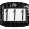 LeMieux Saddle Number Holder Square Black Crocodile -Equestrian Related LeMieux Saddle Pad Number Holder Square 3
