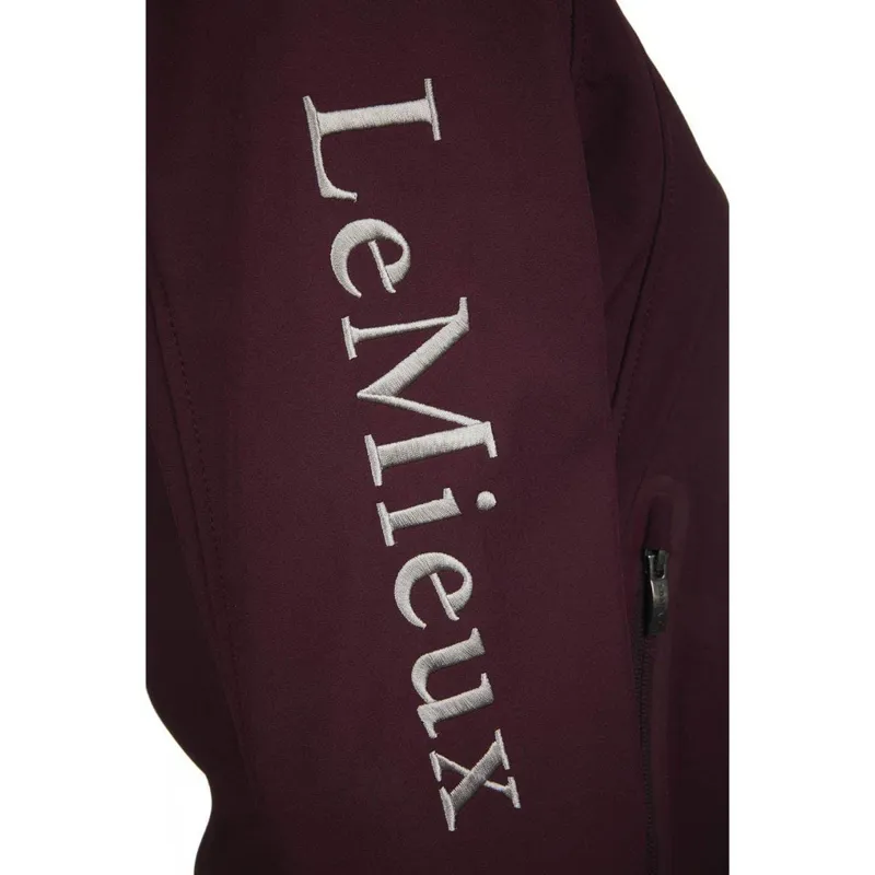 LeMieux Team Soft Shell Jacket Burgundy 5 LeMieux Team Soft Shell Jacket Burgundy - Image 3