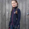 Premier Equine Lillio Girls Riding Jacket Navy -Equestrian Related Lillio Kids Riding Jacket Navy 2