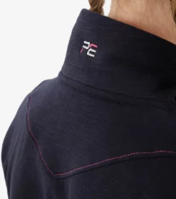 Premier Equine Lillio Girls Riding Jacket Navy -Equestrian Related Lillio Kids Riding Jacket Navy 5