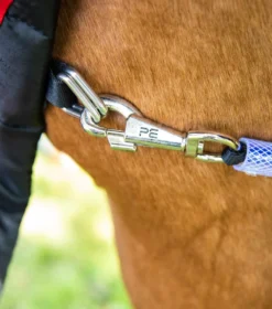 Premier Equine Lucanta 200g Stable Rug With Neck Cover Black -Equestrian Related Lucanta Stable Black Image 5 RGB