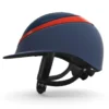 Charles Owen My Halo CX Custom Hat - Navy Gloss / Navy Matt / Red Gloss Halo -Equestrian Related MY HALO CX CUSTOM RIDING HAT NAVY GLOSS AND RED 2