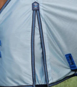 Premier Equine Mesh Air Fly Rug With Surcingles Blue -Equestrian Related Mesh Air Fly Rug with Surcingles Blue 4