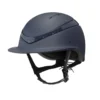 Charles Owen Esme Luna Wide Peak Hat - Midnight Navy -Equestrian Related Midnight20Esme20Luna20Widepeak20Side 2