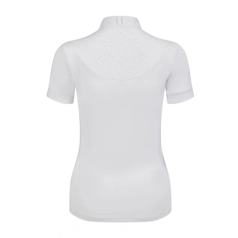 LeMieux Amelie Diamante Show Shirt White 4 LeMieux Amelie Diamante Show Shirt White - Image 2