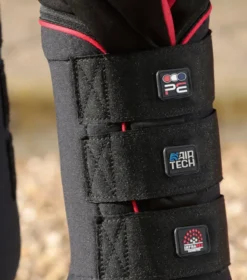 Premier Equine Nano-Tec Infrared Boot Wrap Black/Red -Equestrian Related Nano Tec Infrared Boots Wraps 3
