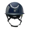 Charles Owen EQx Kylo Riding Helmet - Navy Gloss/Pewter Sparkly Wide Peak With MIPS -Equestrian Related Navy20Gloss20Widepeak20MIPS