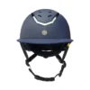 Charles Owen EQx Kylo Riding Helmet - Navy Matte/Pewter Wide Peak With MIPS -Equestrian Related Navy20Matt20Widepeak20MIPS1