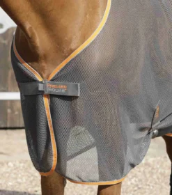 Premier Equine Net-Air Cooler Rug Grey -Equestrian Related Net Air Cooler Rug Grey 2