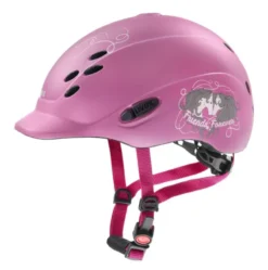 Uvex Onyxx Friends Ll Riding Helmet - Pink Mat - 3XS-XS