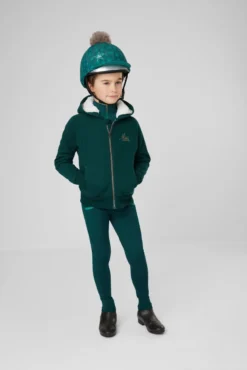 LeMieux Mini Sherpa Lined Lily Hoodie Spruce -Equestrian Related OfCzuOQy