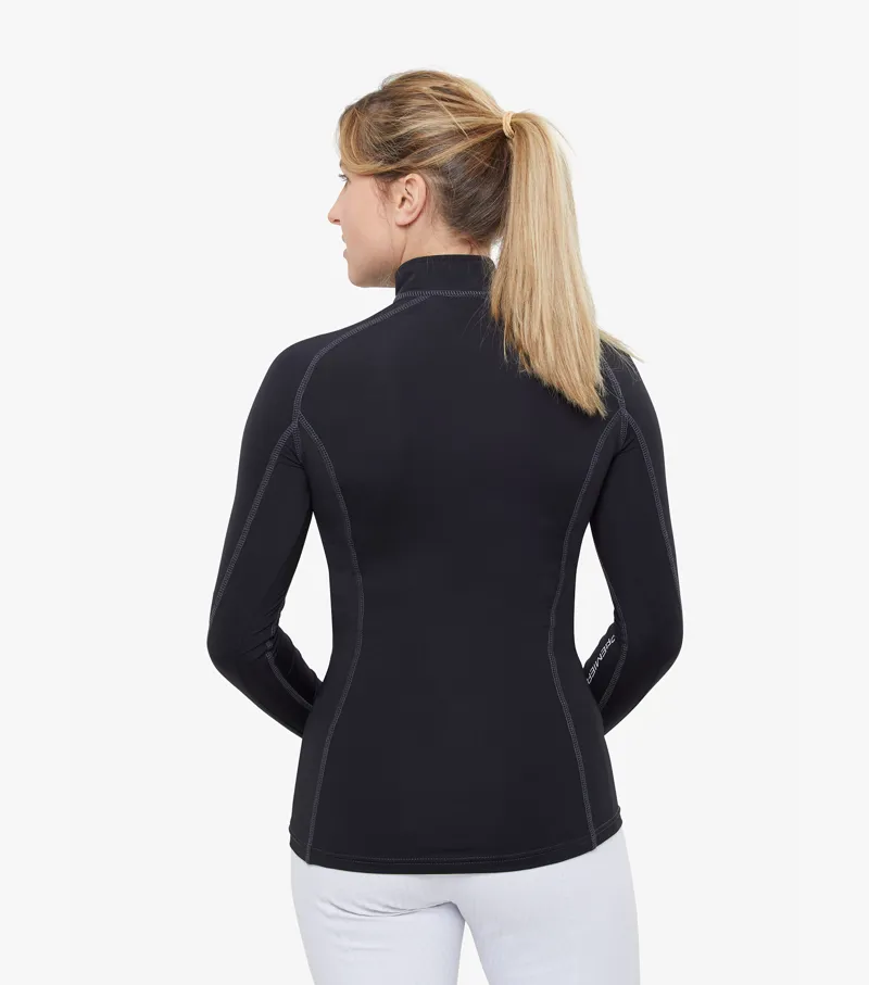 Premier Equine Ombretta Ladies Technical Riding Top Black 4 Premier Equine Ombretta Ladies Technical Riding Top Black - Image 3