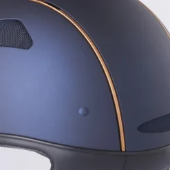 One K Defender Air Rose Gold Helmet Navy -Equestrian Related One K Defender Air Rose Gold Helmet 3