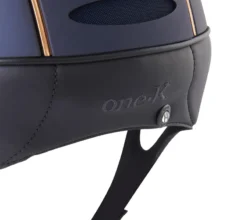 One K Defender Air Rose Gold Helmet Navy -Equestrian Related One K Defender Air Rose Gold Helmet 4