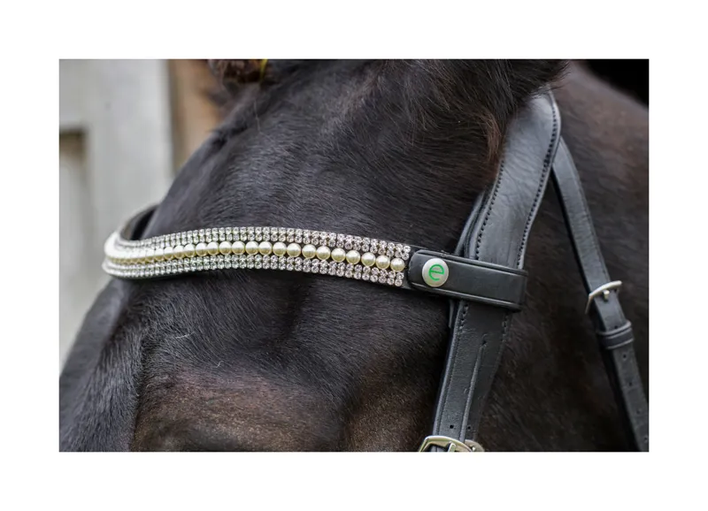 EcoRider Freedom Grace Browband - Black 3 EcoRider Freedom Grace Browband - Black