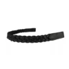 EcoRider Plaited Browband - Black -Equestrian Related P PLA BRO eco018 01
