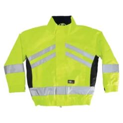 Hy Viz Reflective Waterproof Children's Blouson In Yellow -Equestrian Related PR 24022 HyVIZ Reflective Waterproof Childrens Blouson 03