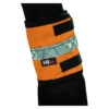 Hy Viz Leg Bands In Orange/Black -Equestrian Related PR 3426 HyVIZ Leg Bands 02