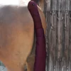 Premier Equine Padded Horse Tail Guard With Tail Bag Burgundy 1 Premier Equine Padded Horse Tail Guard With Tail Bag Burgundy -Equestrian Related Padded Tail Guard with Detachable Bag Burgundy Main image