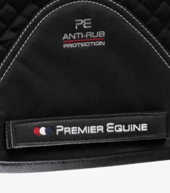 Premier Equine Plain Cotton Saddle Pad - Dressage Square Black 12 Premier Equine Plain Cotton Saddle Pad - Dressage Square Black -Equestrian Related Plain Cotton Dressage Square Black 5