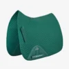 Premier Equine Plain Cotton Saddle Pad - Dressage Square Green